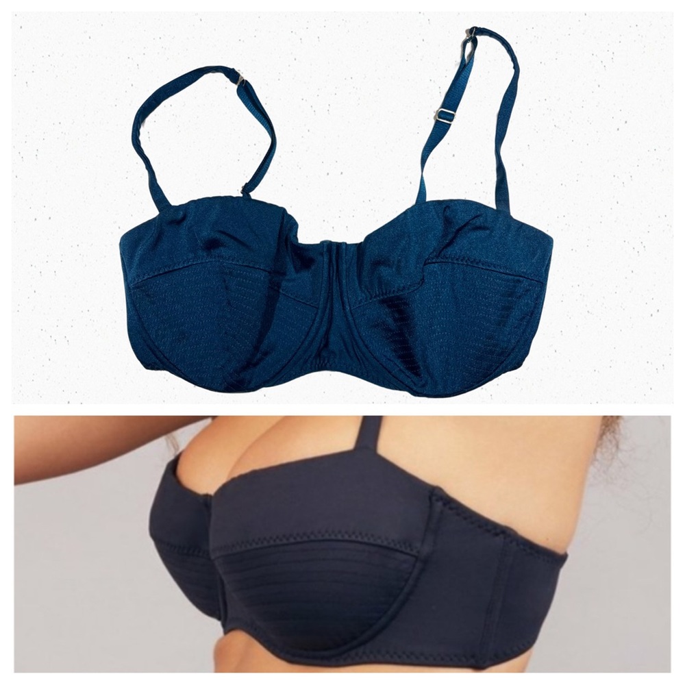 Malia Mills Chysan Bikini Top C/D/DD cup size